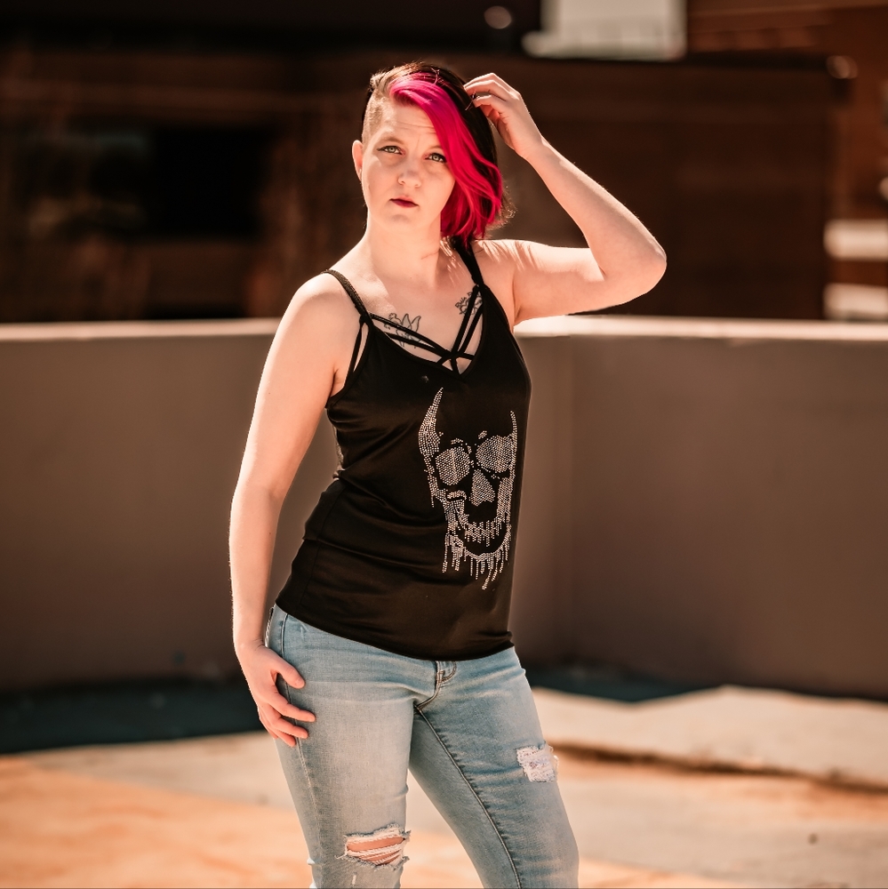 Vocal Rhinestone cami - Picture 4 of 4